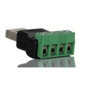 RS PRO USB 3.0 Straight Cable Male 1 Port Type USB Type A Connector 5V 1.5A 179-2869