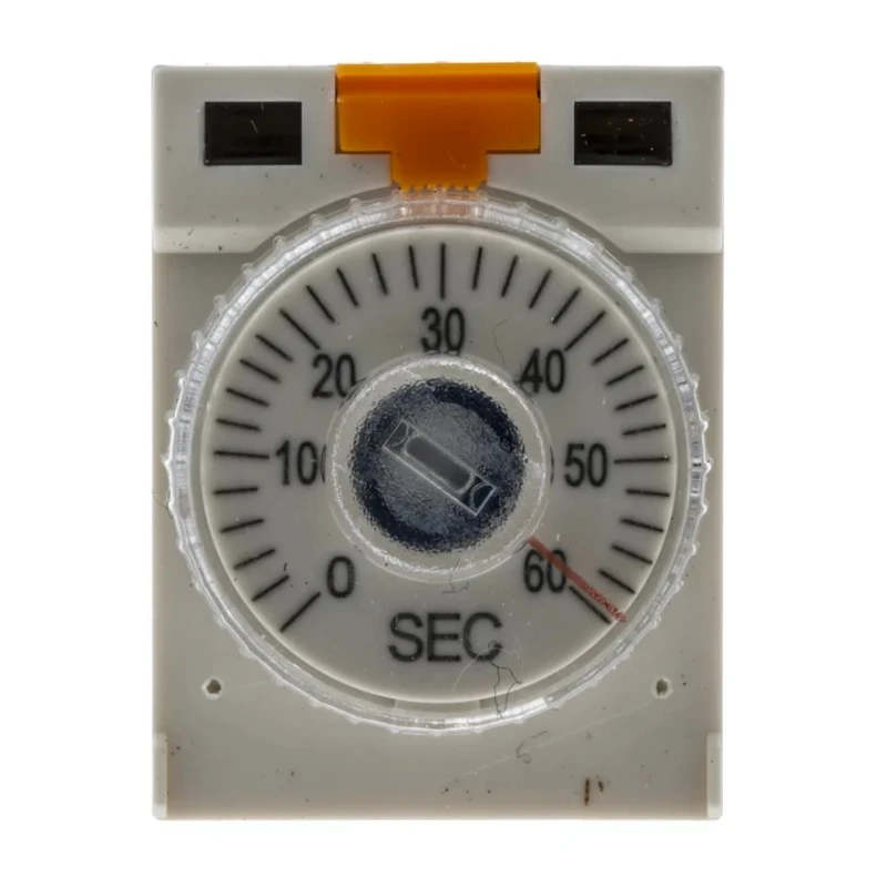 RS PRO Timer Relay, 2-Contact, 12 V DC 110V AC, 2 to 60 Seconds Timing, 1-Function, DPDT Switch Configuration 179-2941