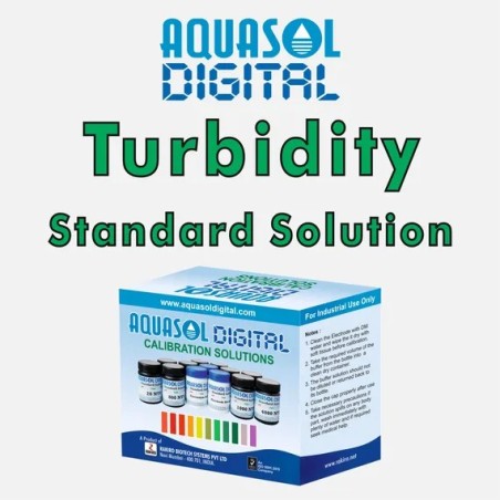 Aquasol Turbidity Meter Calibration Set 0/20/100/800 NTU Solution Set (50ML Each) AMSTBCAL4