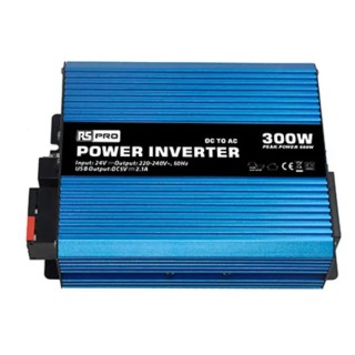 RS PRO Power Inverter Chassis Mount 300W 24V DC Input 230V AC Output 179-3326