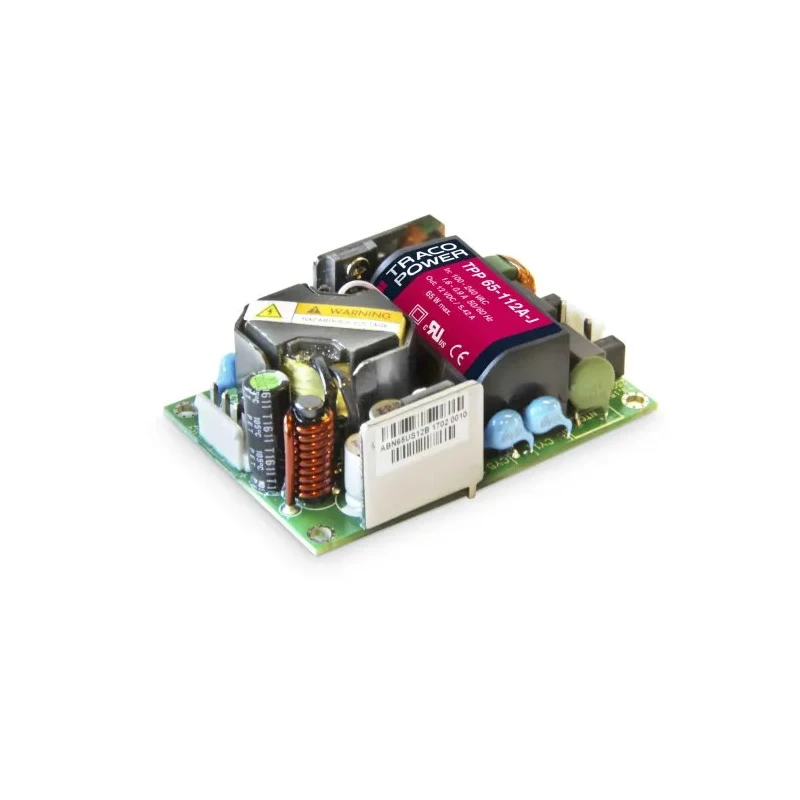 TRACOPOWER Switching Power Supply 24V DC 65W 85-264V AC Chassis Mount TPP 65-124A-J