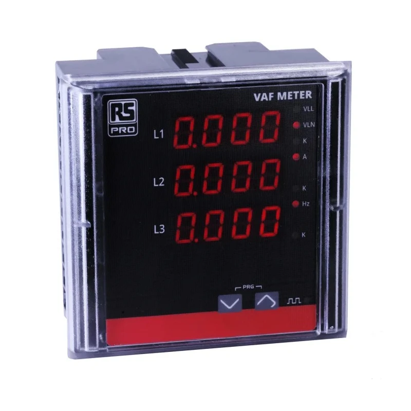 RS PRO 3 Phase Digital Energy Meter Type Digital 179-7572