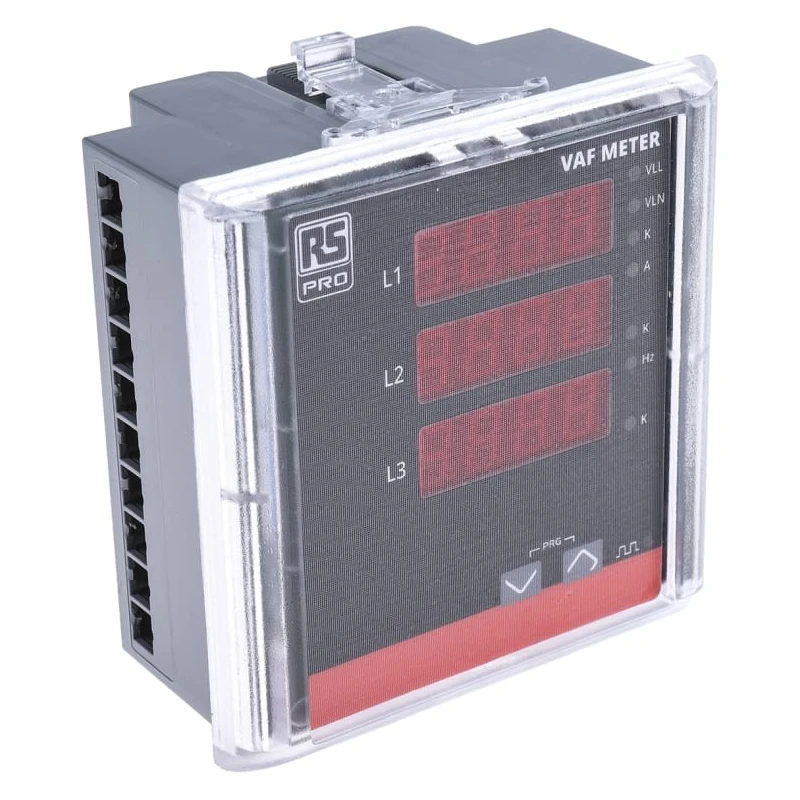 RS PRO 3 Phase Digital Energy Meter Type Digital 179-7572