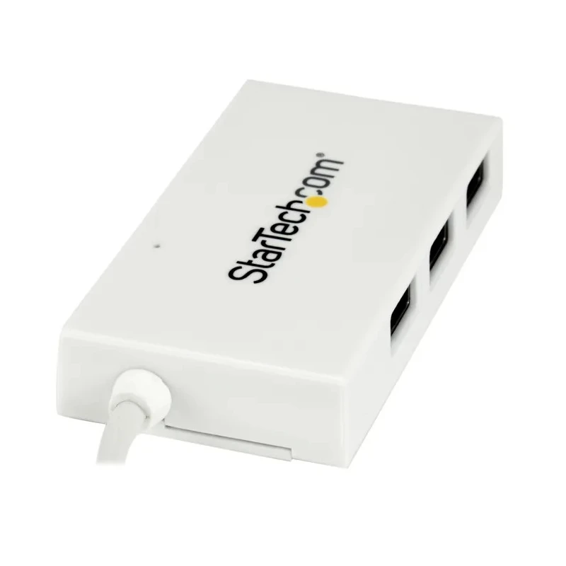 RS PRO 4 Port USB 3.0 USB Hub, USB Powered, Compact 75mm x 40mm x 13mm HB30C3A1CFBW