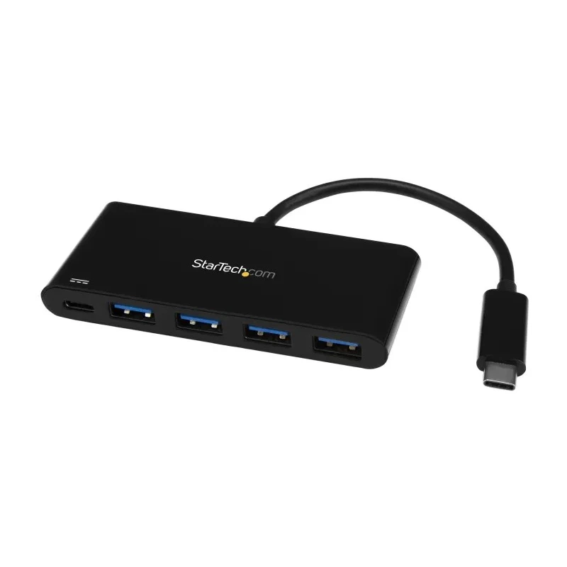 RS PRO 4 Port USB 3.0 USB Hub, USB Powered, 11 mm Height 40 mm Depth 93 mm Width HB30C4AFPD