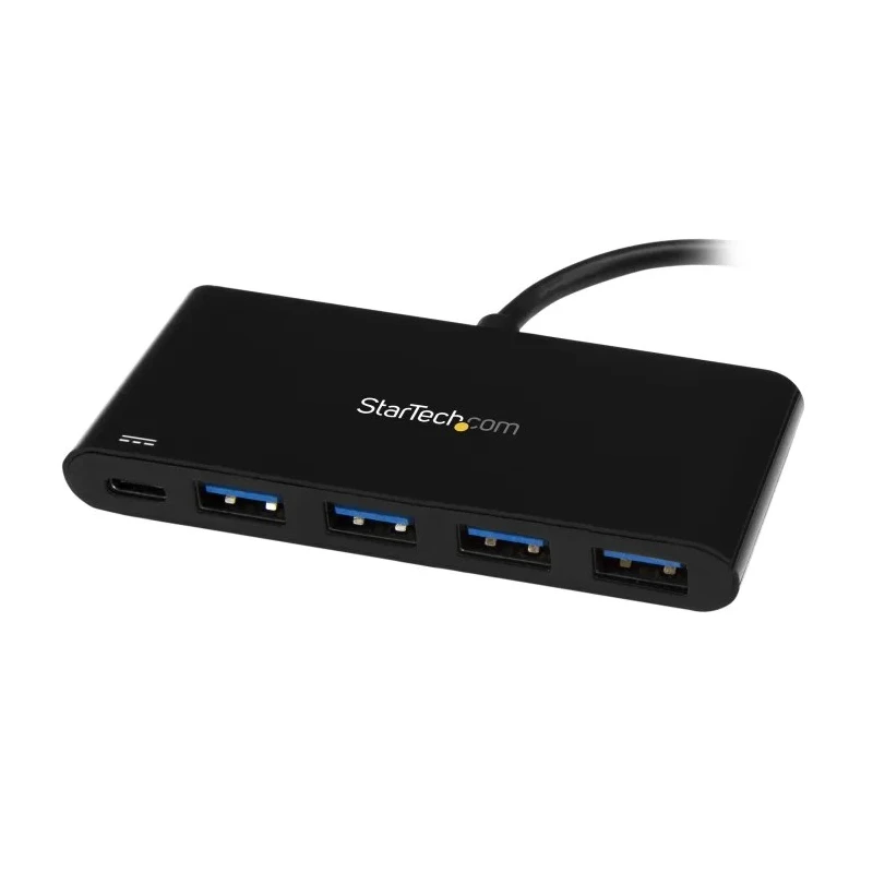 RS PRO 4 Port USB 3.0 USB Hub, USB Powered, 11 mm Height 40 mm Depth 93 mm Width HB30C4AFPD