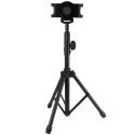 StarTech.com Tablet Stand Black Steel Tripod Adjustable Tilt for 6.5 in to 7.8 in Tablets STNDTBLT1A5T
