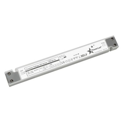 PowerLED IP20 1 Output LED Driver 24V 30W 170mA AC-DC Enclosed Screw Mount 