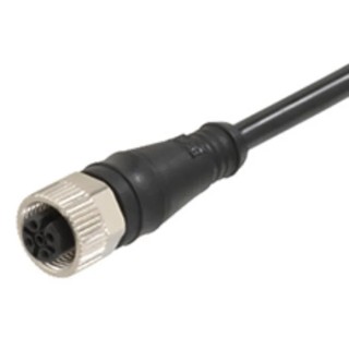 Molex Sensor Actuator Cable Female 4 Way M12 to Unterminated, 5 m, 30V, Thermoplastic Polyurethane Jacket, IP67 1200678430