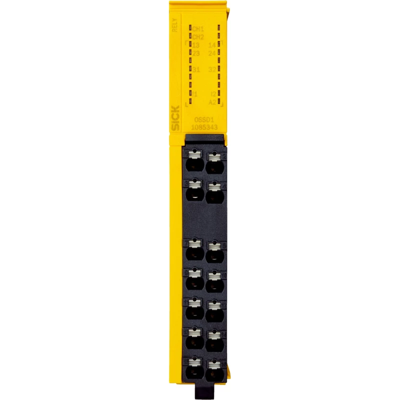 SICK Safety Relay 24V DC Coil, 2 Safety Contacts, 1 Auxiliary Contact, DIN Rail Mount RLY3