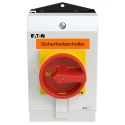 Eaton 3-Pole Surface Mount Isolator Switch IP65, 32A, 15 kW, Red Handle, Model 