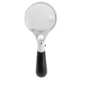RS Pro Illuminated Magnifier 9x Magnification 88.9mm Diameter 180-9469