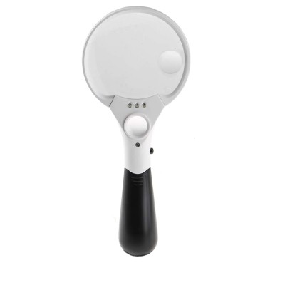 RS Pro Illuminated Magnifier 9x Magnification 88.9mm Diameter 180-9469