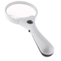 RS Pro Illuminated Magnifier 9x Magnification 88.9mm Diameter 180-9469