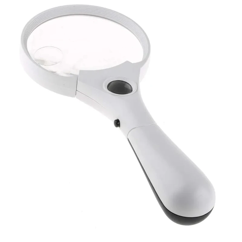 RS Pro Illuminated Magnifier 9x Magnification 88.9mm Diameter 180-9469