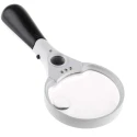 RS Pro Illuminated Magnifier 9x Magnification 88.9mm Diameter 180-9469