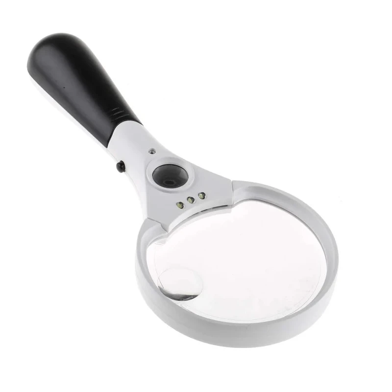 RS Pro Illuminated Magnifier 9x Magnification 88.9mm Diameter 180-9469