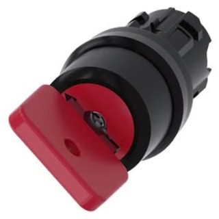 Siemens SIRIUS ACT 2-position Key Switch Head Latching Operation 22 mm Cutout 3SU1000-4FF11-0AA0