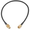 Wurth Elektronik SMA Series 152.4 mm RG174 Coaxial Cable 50 Ω White Terminated RG174