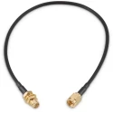 Wurth Elektronik SMA Series RG174 Coaxial Cable 304.8 mm Length 250V AC 50 Ω Impedance Polytetrafluoroethylene Jacket RG174 