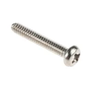 RS PRO Pozidriv Pan Stainless Steel Machine Screw 10 mm M1.6 179-5687