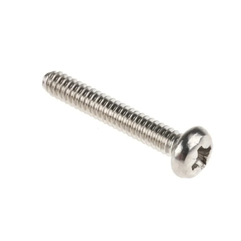 RS PRO Pozidriv Pan Stainless Steel Machine Screw 10 mm M1.6 179-5687