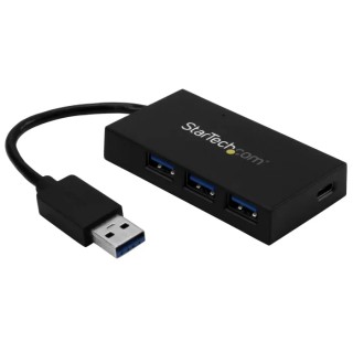 StarTech.com 4 Port USB 3.0 USB Hub AC Adapter Powered, Compact 74x38x13 mm HB30A3A1CSFS