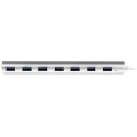 StarTech.com 7 Port USB 3.0 USB Hub, AC Adapter Powered, Aluminium Housing, 37 mm Depth x 18 mm Height x 183 mm ST73007UA