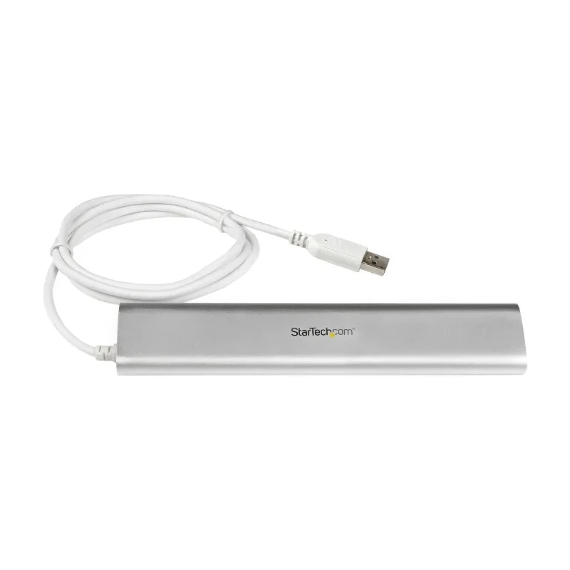 StarTech.com 7 Port USB 3.0 USB Hub, AC Adapter Powered, Aluminium Housing, 37 mm Depth x 18 mm Height x 183 mm ST73007UA