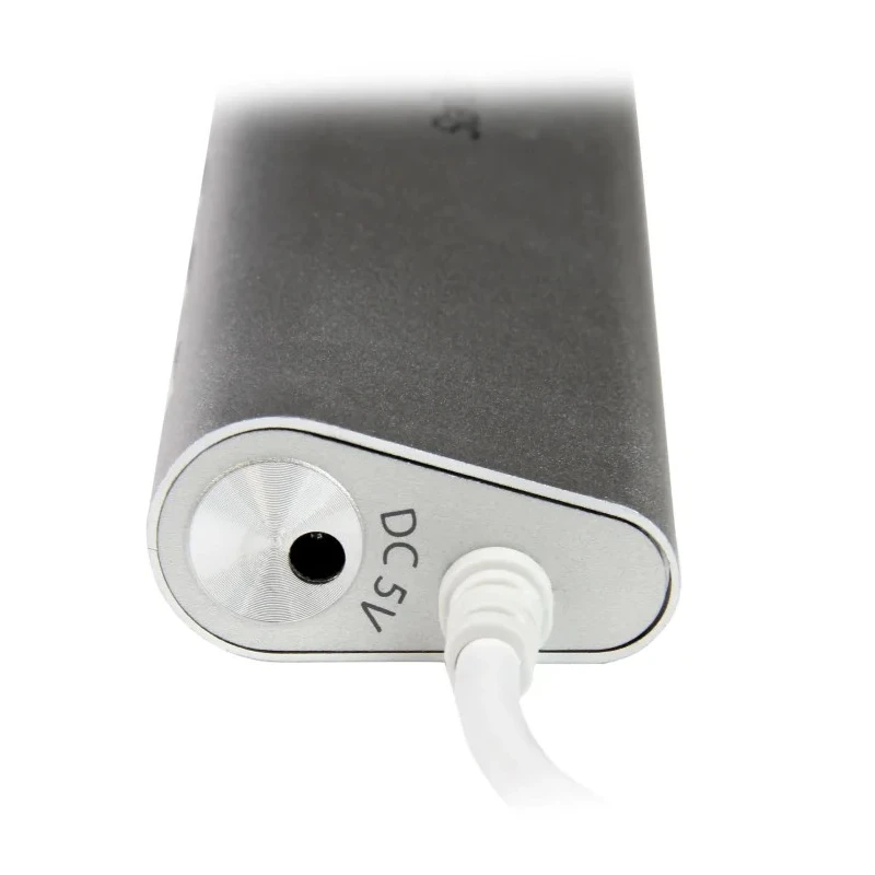StarTech.com 7 Port USB 3.0 USB Hub, AC Adapter Powered, Aluminium Housing, 37 mm Depth x 18 mm Height x 183 mm ST73007UA