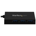 StarTech.com 4 Port USB 3.0 USB Hub AC Adapter Powered, Compact 74x38x13 mm HB30A3A1CSFS