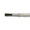 Alpha Wire Pro-Met Control Cable, 4 Cores 1mm², 50 m, Screened, Transparent Polyvinyl Chloride Sheath 470041CY CL321