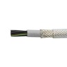 Alpha Wire Pro-Met Control Cable, 4 Cores 1mm², 50 m, Screened, Transparent Polyvinyl Chloride Sheath 470041CY CL321