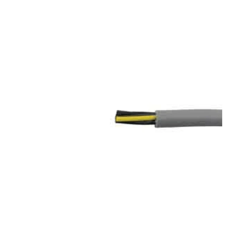 Alpha Wire Pro-Met Control Cable 5 Cores 0.75mm² Unscreened Grey Polyvinyl Chloride Sheath 50m 470057YY GE321
