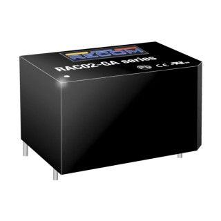 Recom Switching Power Supply 3.3V DC 2W PCB Mount 85-264V AC Input RAC02-3.3SGA