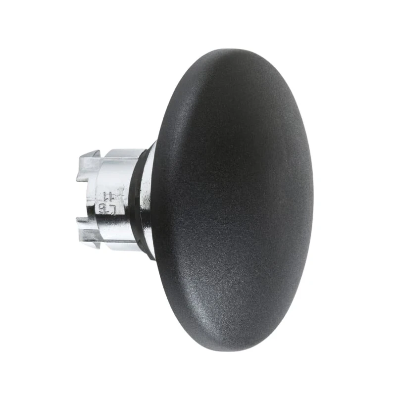 Schneider Electric ZB4 Series Black Spring Return Push Button Head 22 mm Cutout IP67 IP69K IP66 ZB4BR216