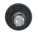 Schneider Electric ZB4 Series Black Spring Return Push Button Head 22 mm Cutout IP67 IP69K IP66 ZB4BR216