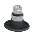 Schneider Electric ZB4 Series Black Spring Return Push Button Head 22 mm Cutout IP67 IP69K IP66 ZB4BR216