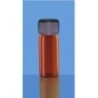 Amber Colour Culture, Tubes, Media Flat Bottom With Screw Cap And PTFE Line