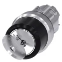 Siemens SIRIUS ACT 3SU10 2-position Key Switch Head, Latching, 22 mm Cutout 3SU1050-4CF21-0AA0