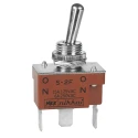 NKK Switches Toggle Switch Panel Mount On-On SPDT Tab Terminal IP67 30V dc 125V ac S2F