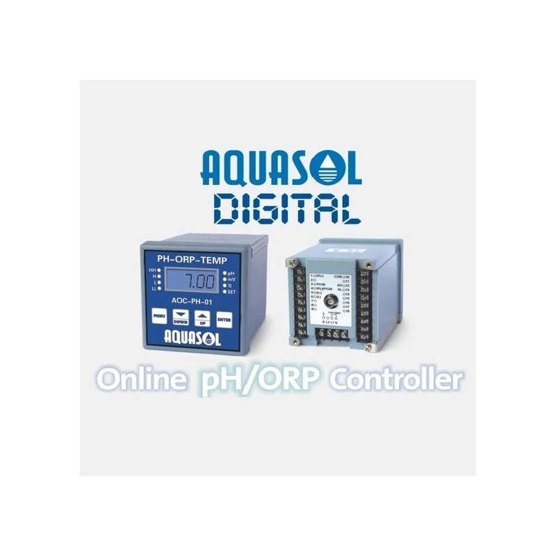 Aquasol Online PH Controller 0 - 14 PH / ± 1999 MV AOCPH01*