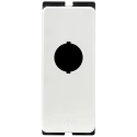 Eaton Grey Plastic M22 Push Button Enclosure 1 Hole 22 mm Diameter 197230 M22-FI1