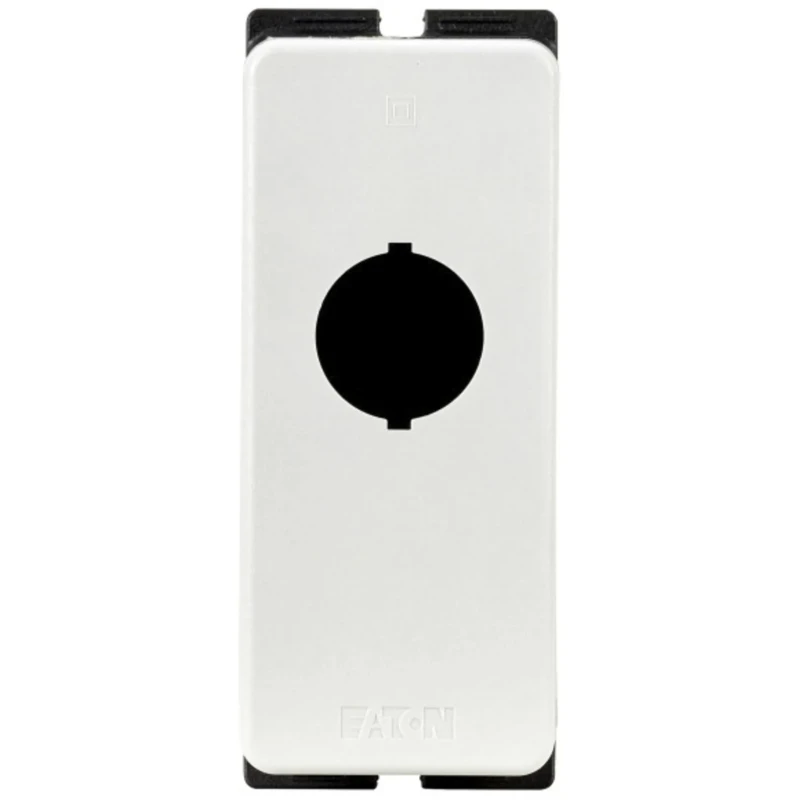 Eaton Grey Plastic M22 Push Button Enclosure 1 Hole 22 mm Diameter 197230 M22-FI1