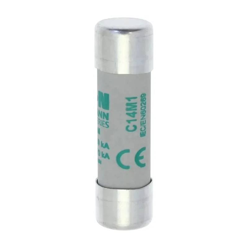 Eaton 1A Ceramic Cartridge Fuse 14 x 51 mm, 690V AC, aM Category C14M1