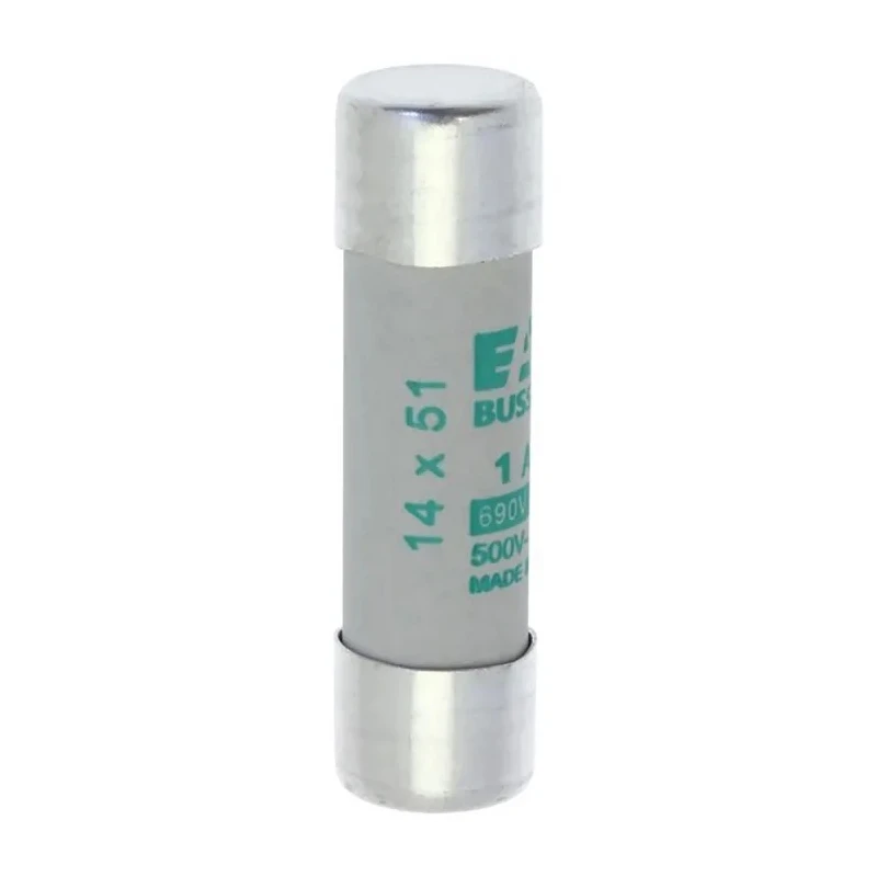 Eaton 1A Ceramic Cartridge Fuse 14 x 51 mm, 690V AC, aM Category C14M1