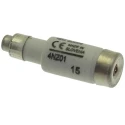 Eaton Neozed Fuse D02 Bottle Size 4A Current Rating 400V AC Ceramic Body 4NZ01