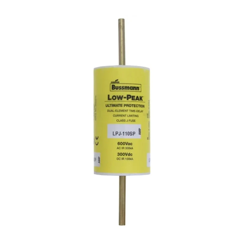 Eaton Centred Tag Fuse 110A Current Rating 38.1 x 146.05 mm 600V LV HRC Time Delay LPJ-110SP