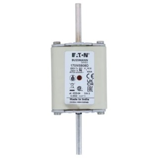 Eaton 400A Centred Tag Fuse NH2 690V AC Fast Acting High Rupture Capacity 170M5808D