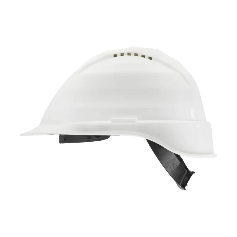Skytec White Safety Helmet with Ventilation, Adjustable Pinlock Headband, Accessory Slots, Polyethylene Material 2C3000WS0000
